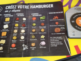 Mcdonald's menu