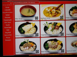 Ikki Sushi menu