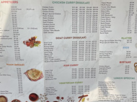 Moga Meat Shop menu