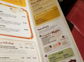 Nando's Peri-peri menu