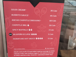 Barburrito menu