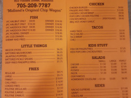 Fish N' Fry Inn menu