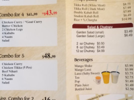 Kabab Karahi Point menu