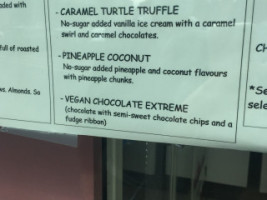 Baskin-robbins menu