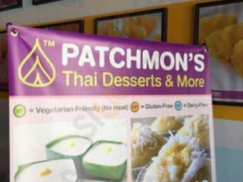 Patchmon's Thai Desserts menu