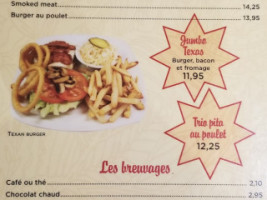 Chez Rémi menu