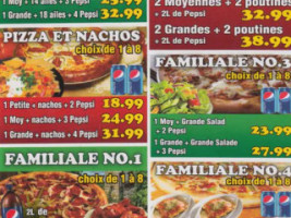 Papa Pizza menu