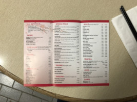 Makira Sushi menu