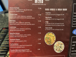 Blue Fire Restaurant And Bar menu