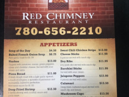 Red Chimney menu