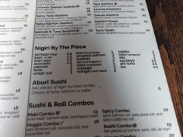 Sushi Nara-gladwin menu