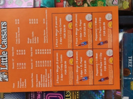 Little Caesars Pizza menu