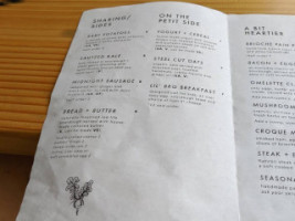 Little Brother menu