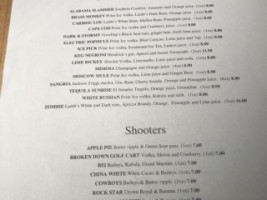 The Keg Steakhouse Banff Downtown menu