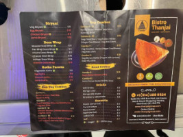 Cuisine Arya (authentic South Indian) menu