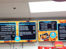 Heffy's Fried Chicken menu