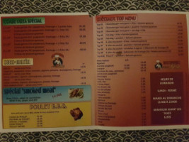 Chez Kosta menu