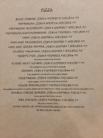 Cedars Pizza & Steak House (2016) Ltd menu