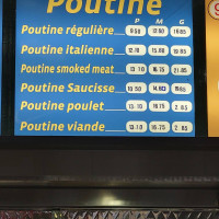 La Belle Province menu