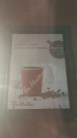 Tim Hortons menu