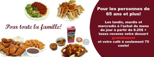 Poulet Frit Idéal menu