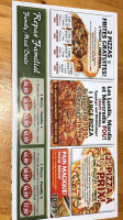 Oscar Pizzeria menu