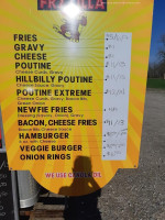 Fryzilla menu