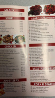 Yummy Chow Chinese Restaurant menu