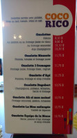 La Binnerie Du Carré menu