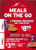 Pizza Hut menu