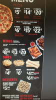 Pizza Hut menu