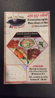 Wok-n-thaï menu