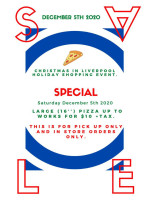 A-1 Joey's Pizza menu