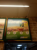 Subway menu