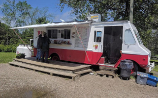 Katrine Chip Truck outside