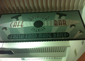 Aviator Cafe menu