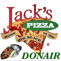 Jack's Pizza menu