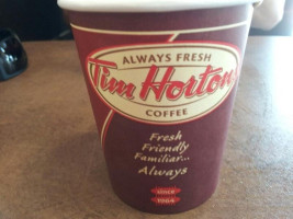 Tim Hortons menu