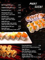 Okinawa Sushi Blackfalds menu