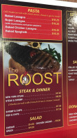 Roost menu