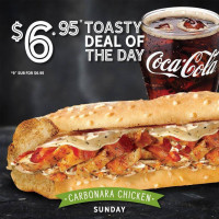 Quiznos menu