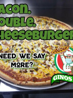 Gino's Pizza Spaghetti Harrowsmith menu