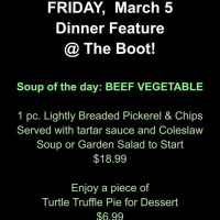 Blyth Inn menu