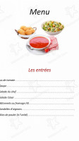 Ma Cabane menu