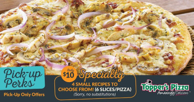 Topper's Pizza Espanola menu