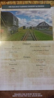 The Railway Diner menu