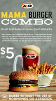 A&W menu