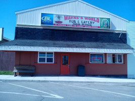 Wayne's World Pub Eatery outside