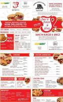 Bang'in Burger Wings menu