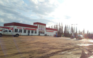 Esso Truck Stop Laundry Mat outside